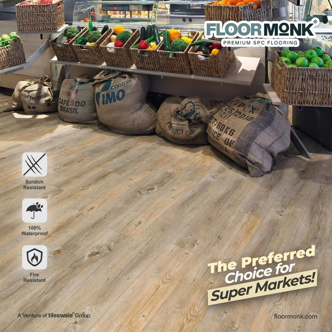 Application Areas of SPC Flooring - Stores