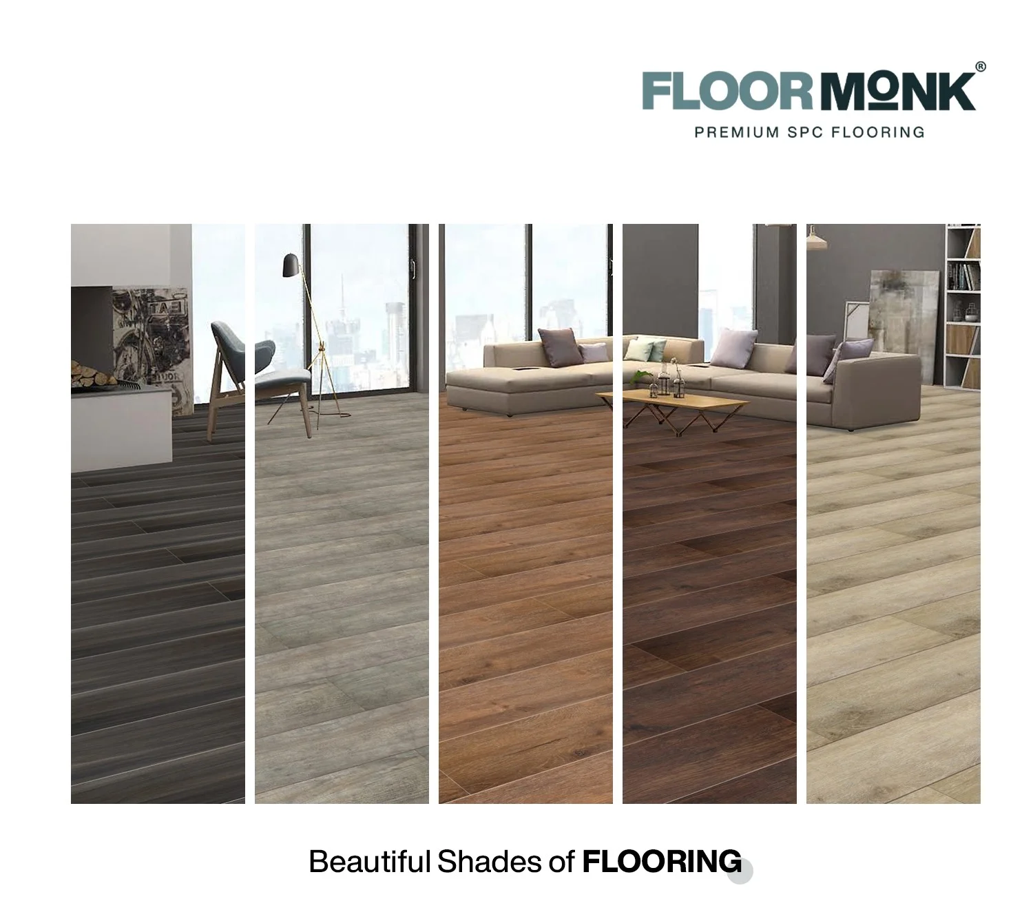 Comprehensive Range of Designs and Finishes of SPC Flooring