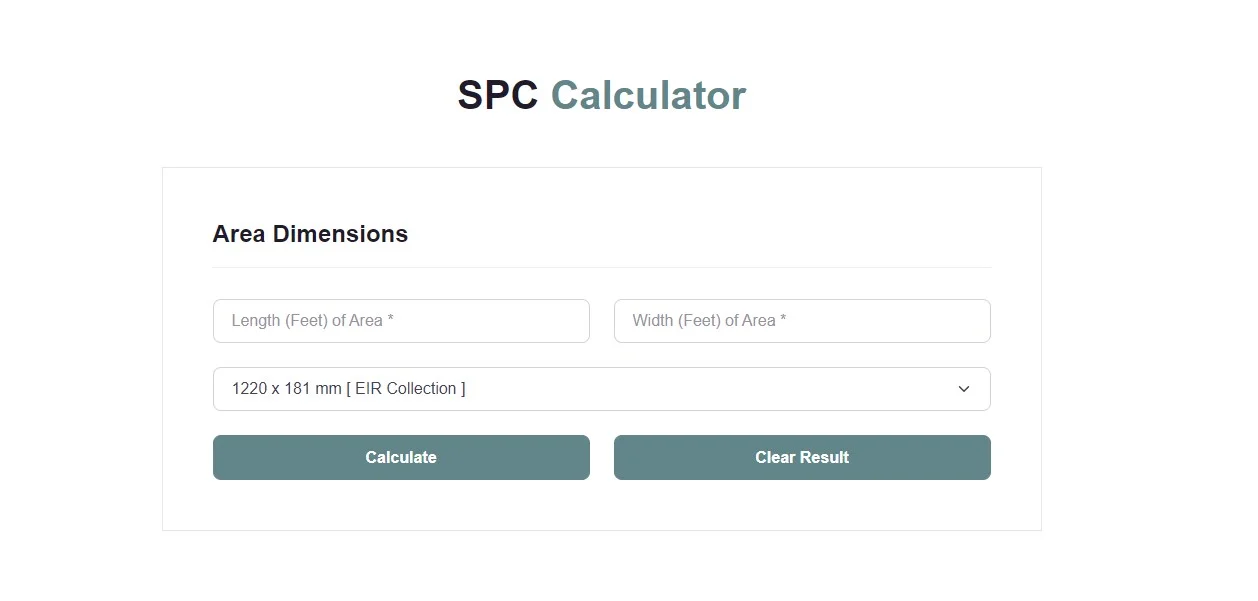 Getting Accurate Flooring Estimates: How a Free SPC Floor Calculator Can Help
