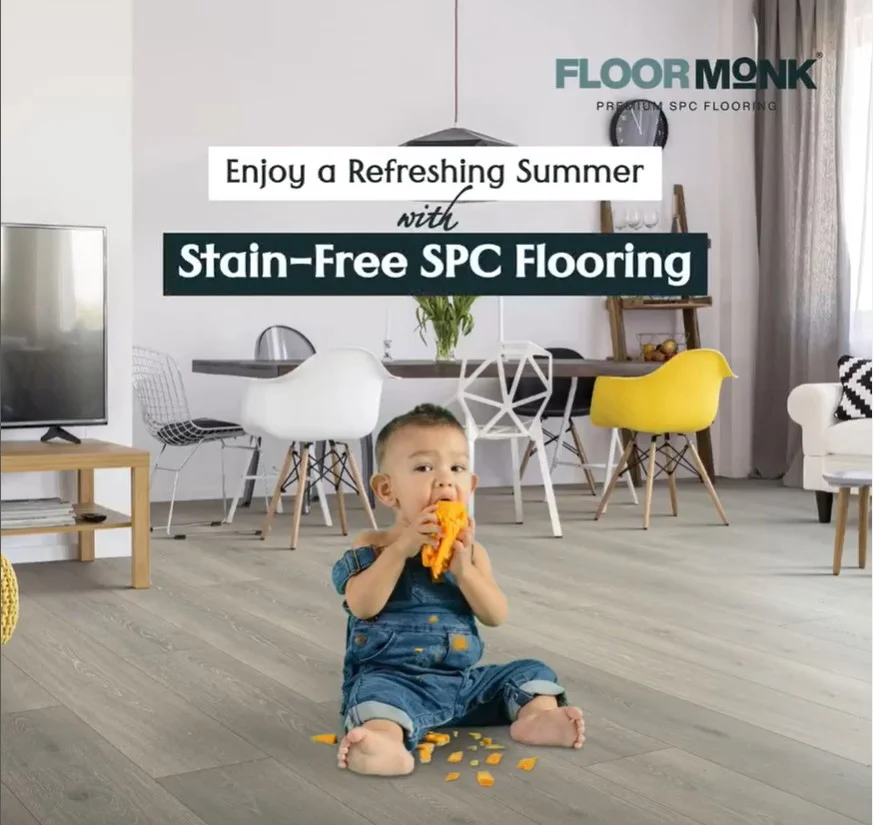 Stain Resistance in SPC Flooring