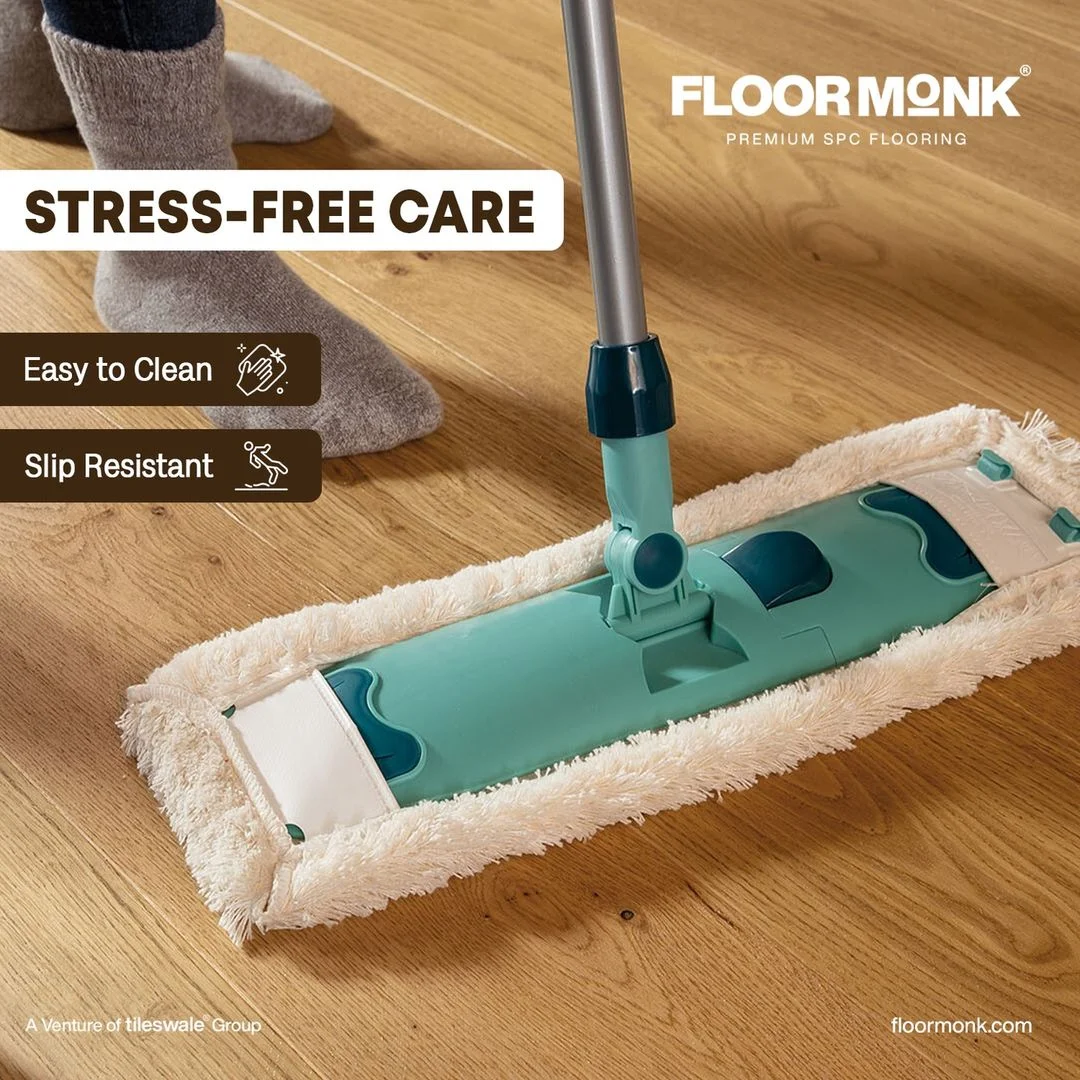 Different Mopping Methods for SPC Flooring