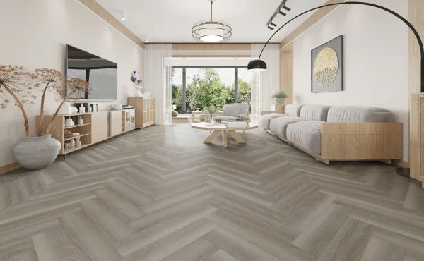 Herringbone spc floor