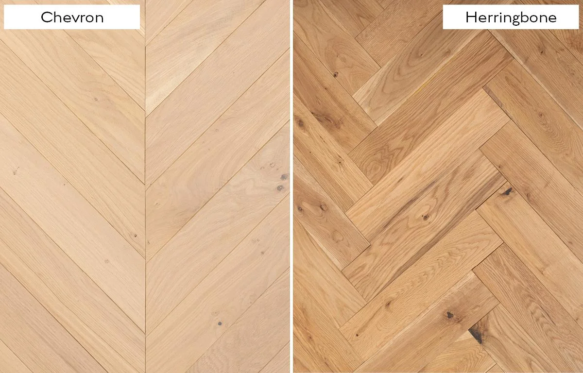 herringbone vs chevron