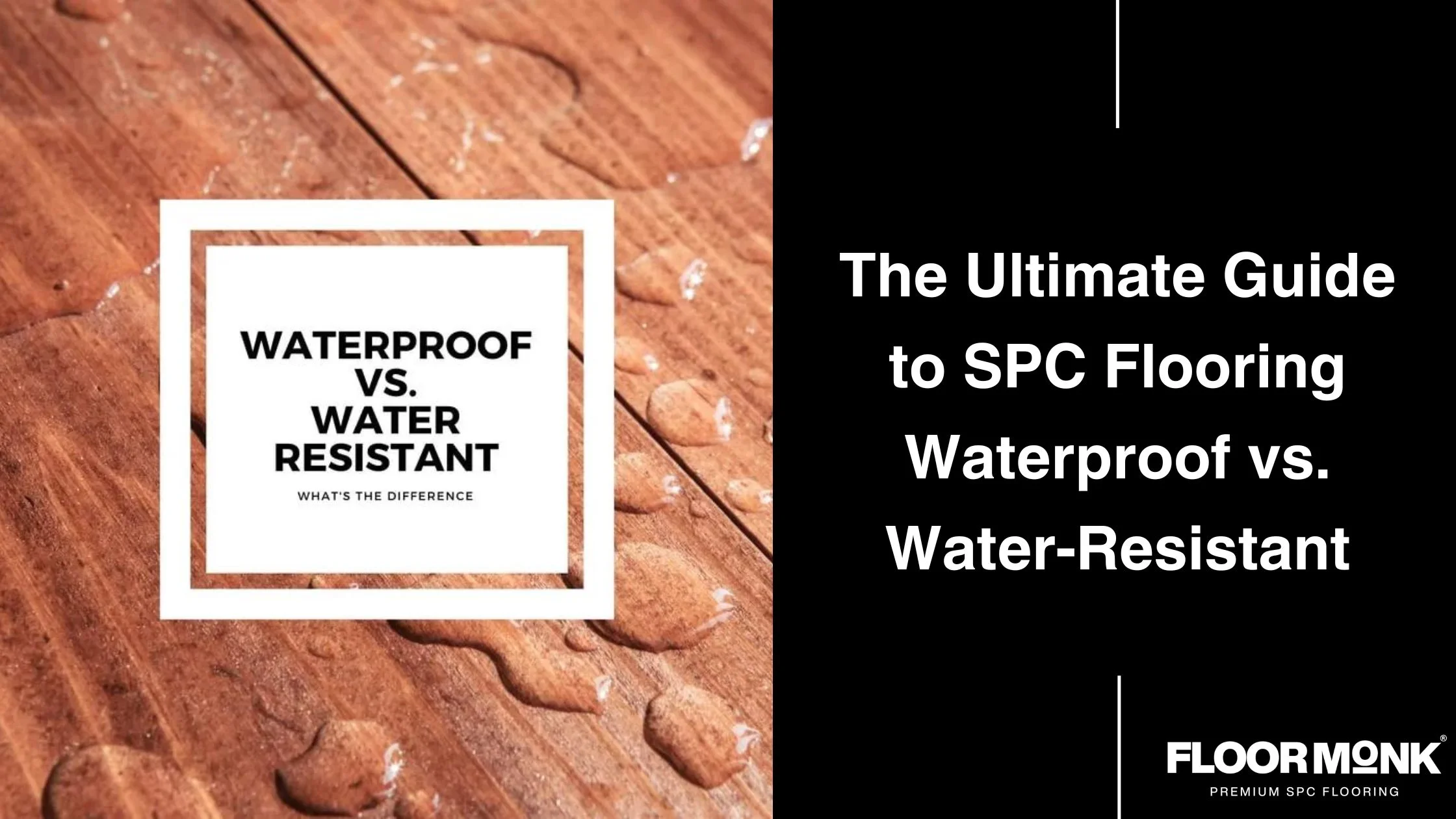 The Ultimate Guide To SPC Flooring Waterproof Vs. Water-Resistant