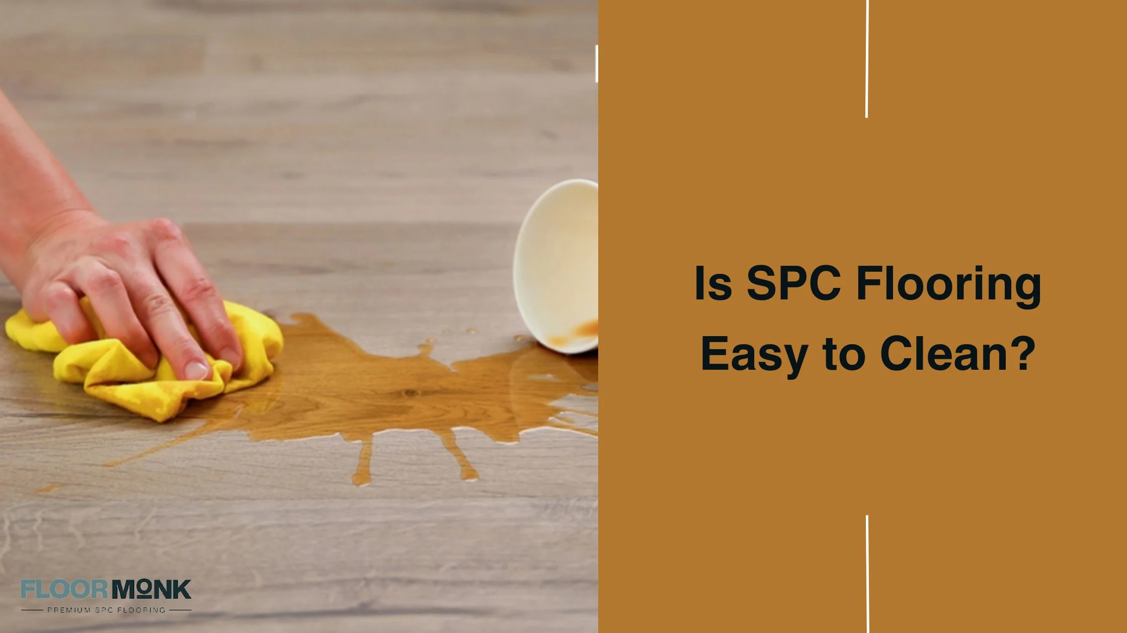 Is SPC Flooring Easy To Clean?
