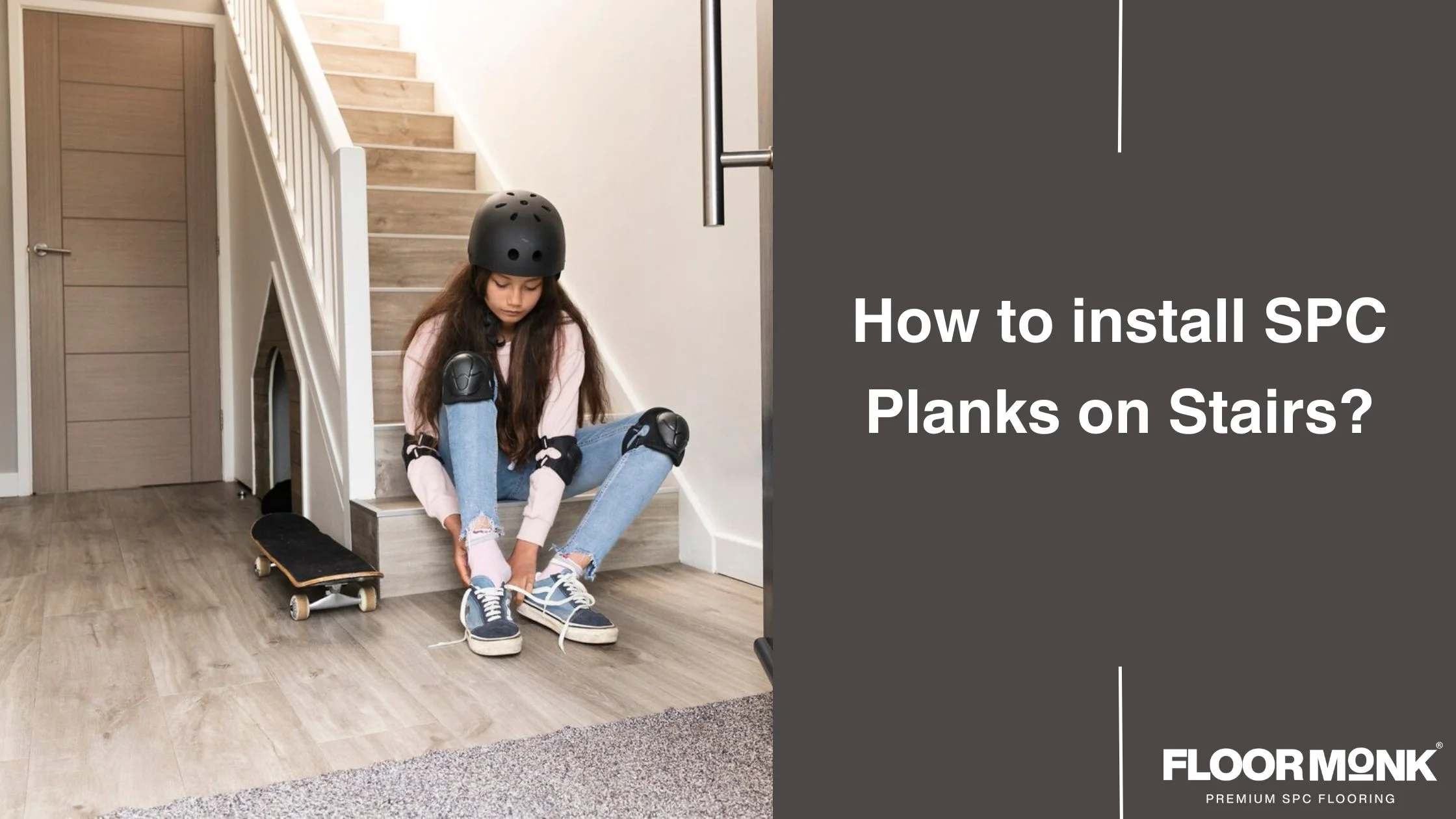 How To Install SPC Planks On Stairs?