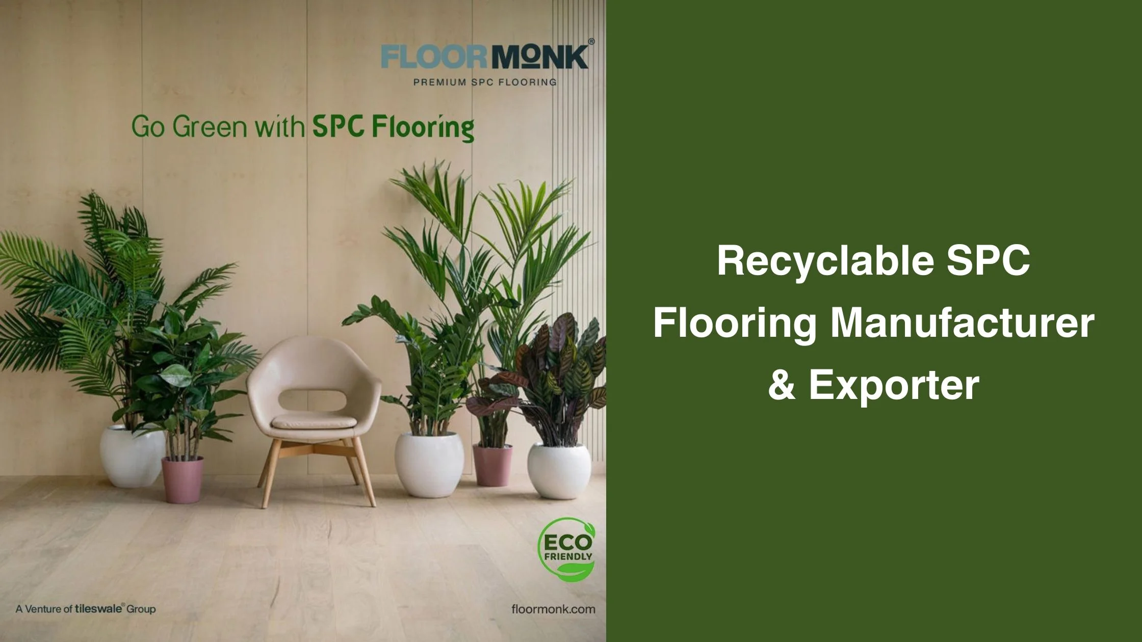 Recyclable SPC Flooring Manufacturer & Exporter