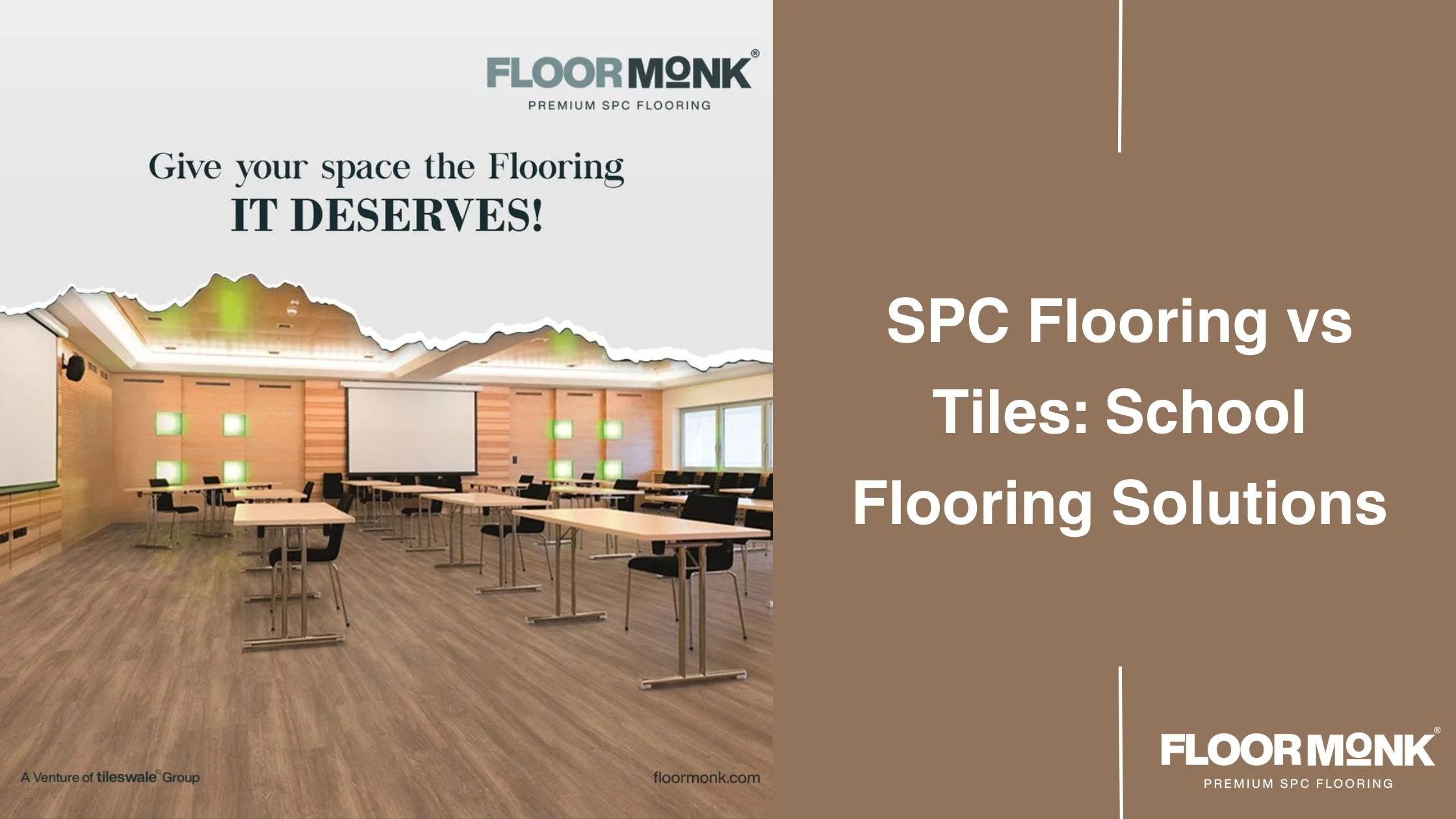 SPC Flooring Vs Tiles: School Flooring Solutions