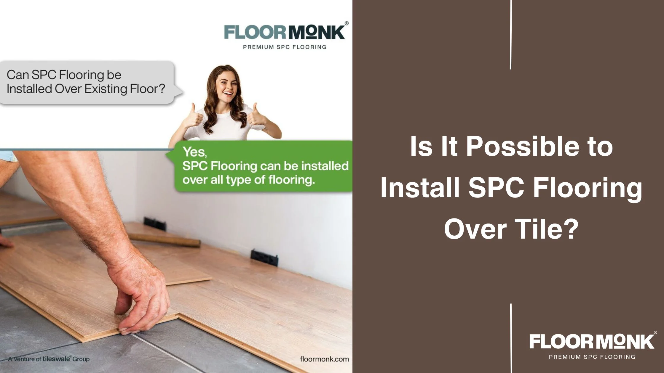 Is It Possible To Install SPC Flooring Over Tile?