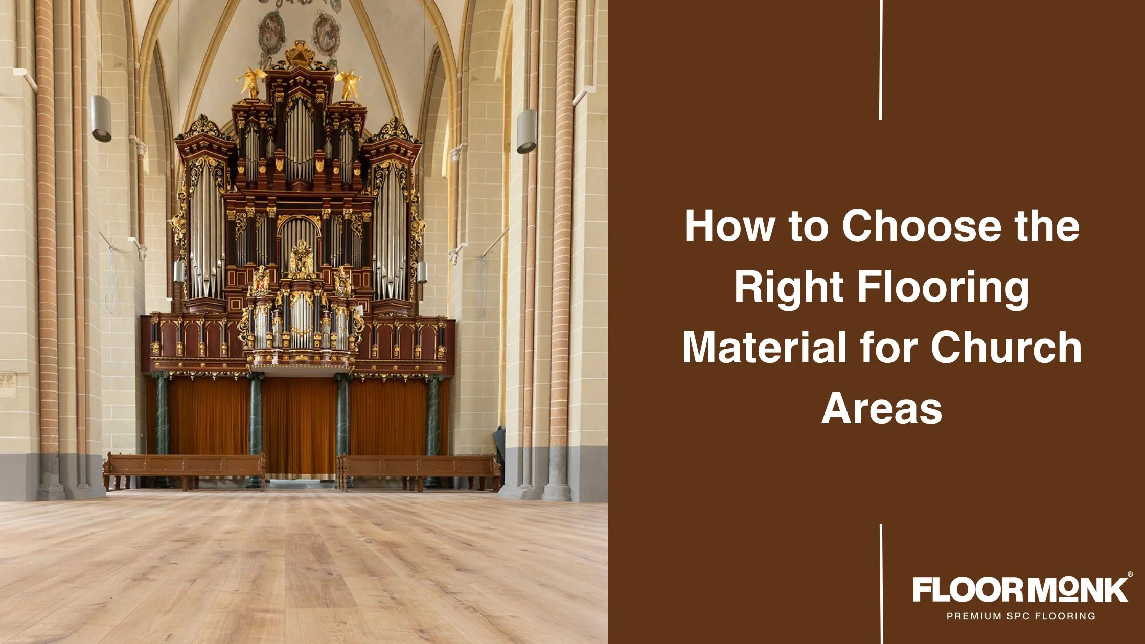 How To Choose The Right Flooring Material For Church Areas