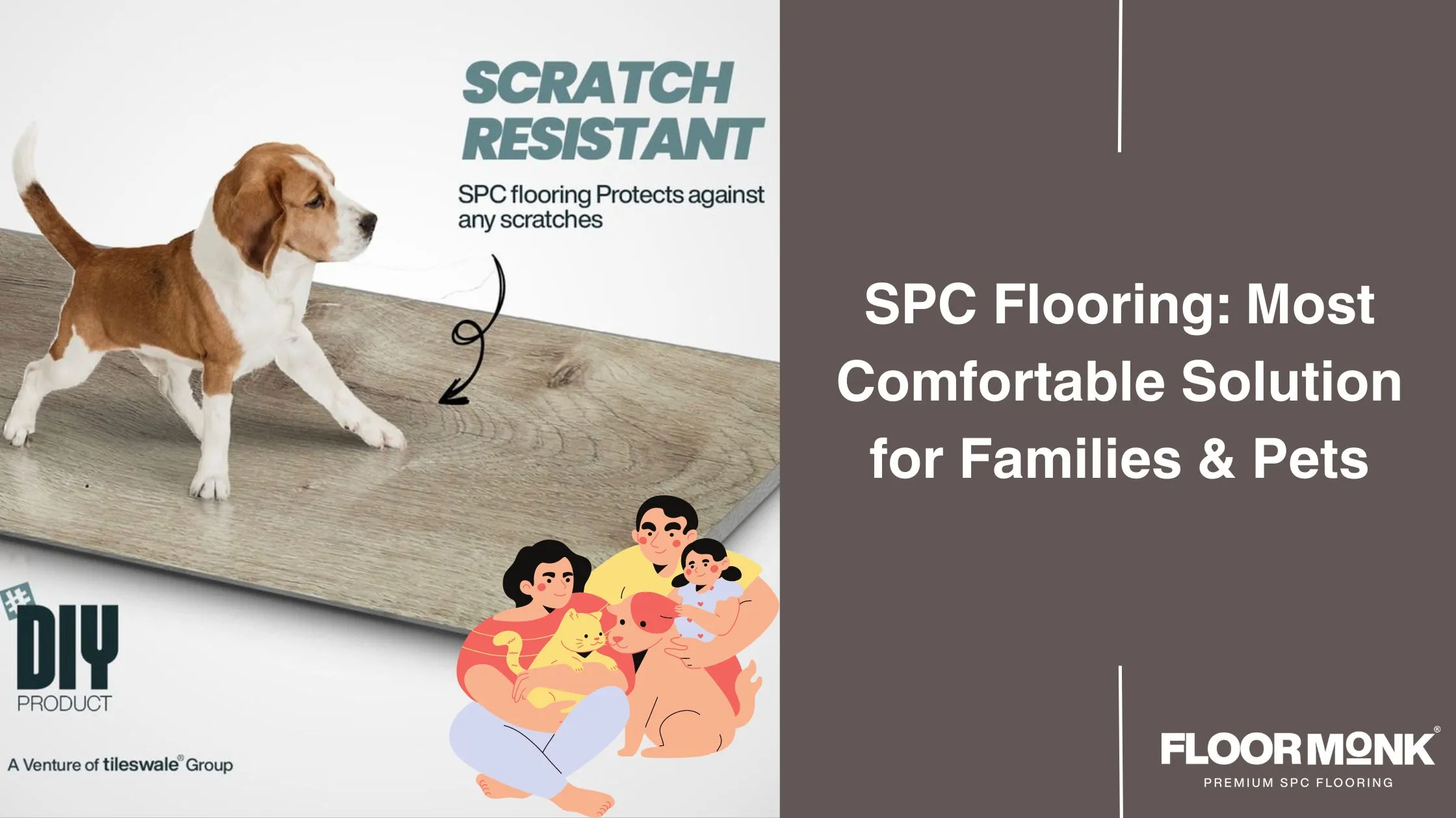 SPC Flooring: Most Comfortable Solution For Families & Pets