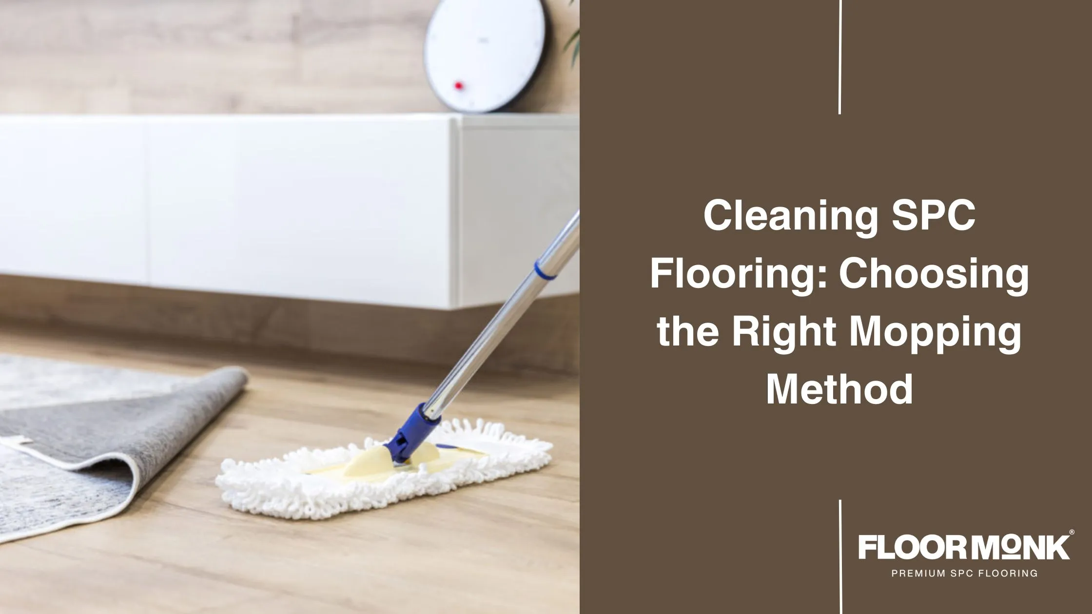 Cleaning SPC Flooring: Choosing The Right Mopping Method