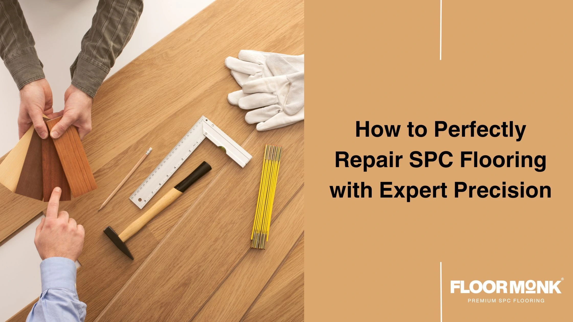 How To Perfectly Repair SPC Flooring With Expert Precision