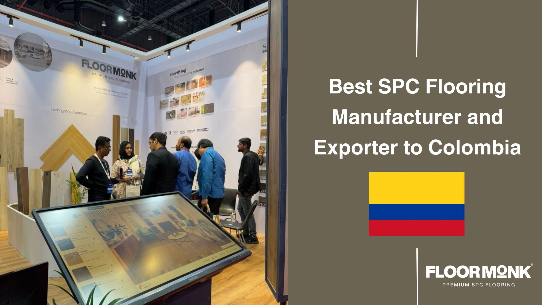 Best SPC Flooring Manufacturer And Exporter To Colombia